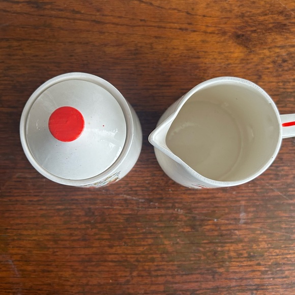 Brinns Rare Vintage 9 Piece Tea/ Coffee Set Christmas Santa Holiday Whimsical - Picture 5 of 14